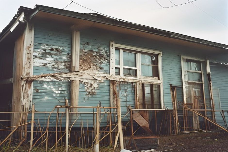 Exterior surface preparation before painting