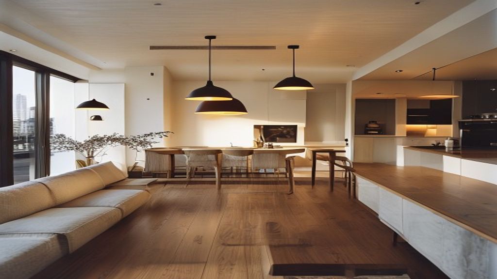 Professionally painted Auckland home interior with warm lighting